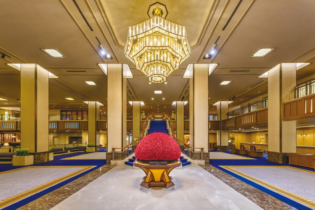 【帝国ホテル東京】日本最高峰のホテル、村野藤吾の茶室「東光庵」へ