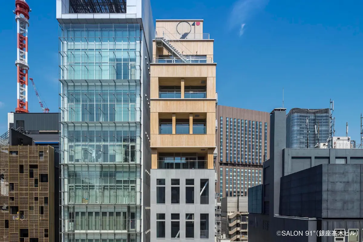 【銀座髙木ビル】設計者と巡る、銀座に浮かぶ木造建築