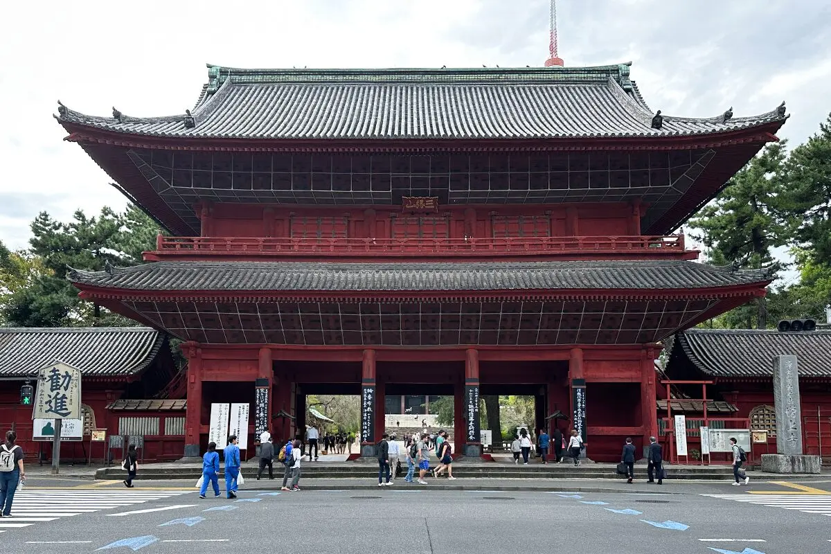 【増上寺三解脱門】重要文化財保存修理の現場を特別見学