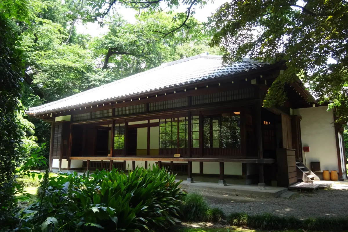 東京国立博物館 日本庭園 茶室